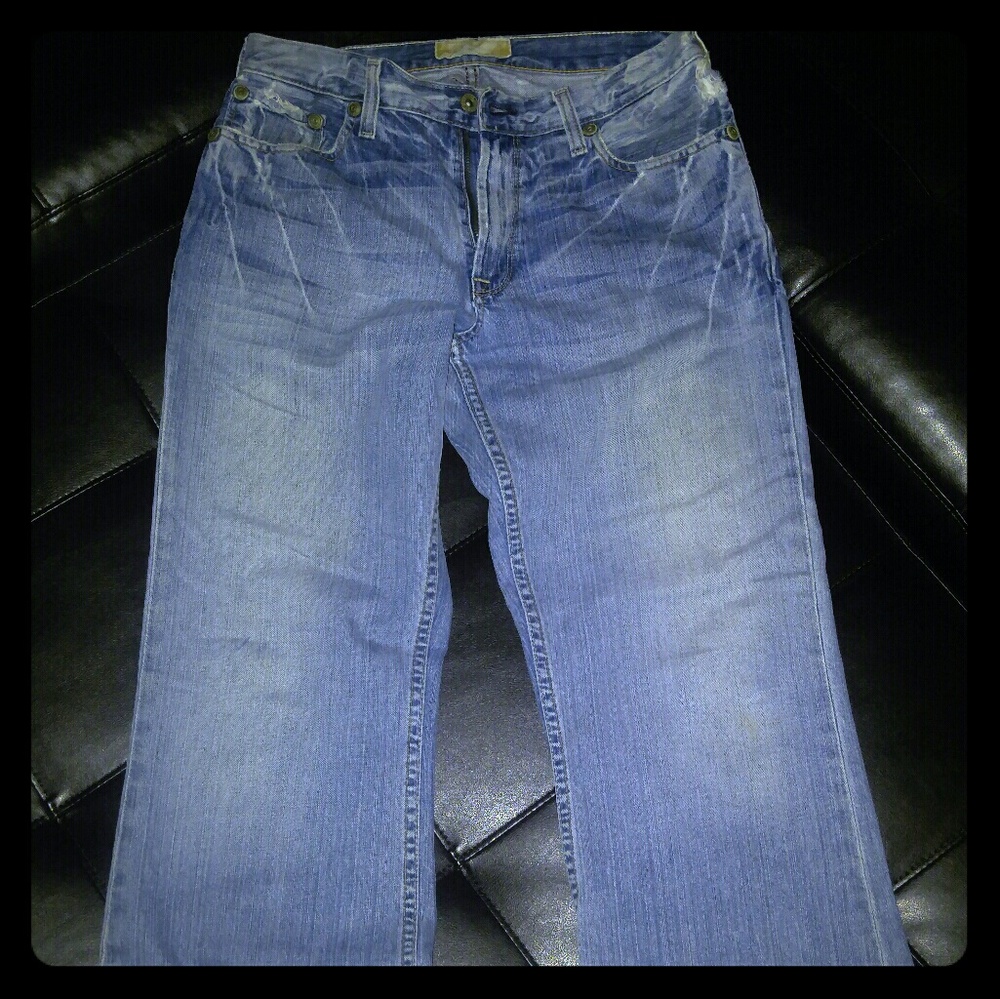 Men's Buckle jeans